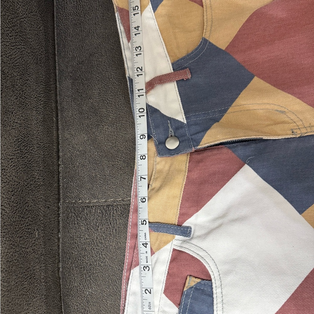 Colorful Geometric Pattern Pants - Picture 3 of 5